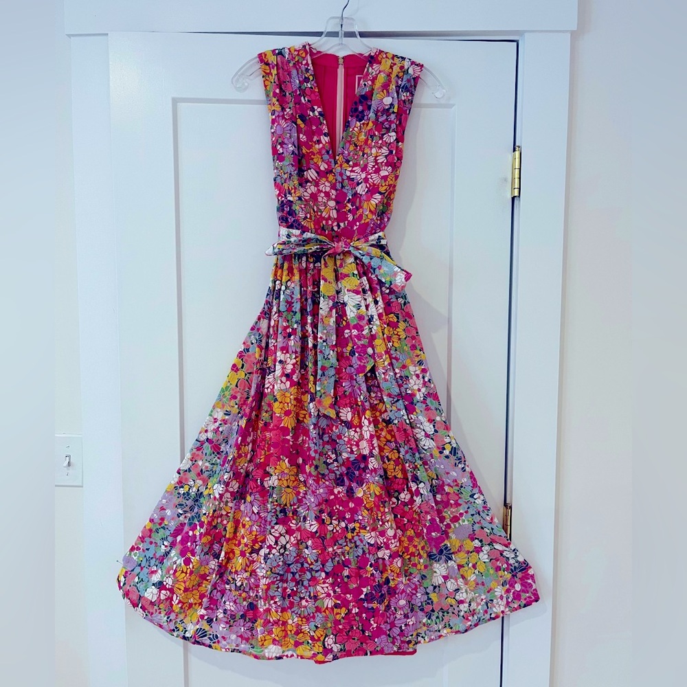 Kate Spade Floral Dots Burnout Dress